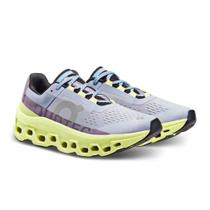 Tênis On Cloudmonster Women Nimbus/Hay Blue/Green