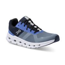 Tênis On Cloudrunner azul/branco para homens