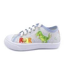 Tenis Ortobessa Com Estampa De Dinossauro E Amarracao - 20 Dinossauro