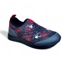 Tênis Ortopasso Menino Jogging Infantil Spider Aranha