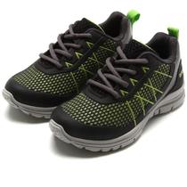 Tenis ortopé dna flex preto / verde 292099 Tenis ortopé dna flex preto / verde 292099
