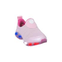 Tênis Ortopé Infantil Menina Led Calce Fácil Conforto Estilo