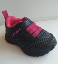 Tênis Ortopé Preto/Jujuba Ref: 292090 Tênis Ortopé Preto/Jujuba Ref: 292090