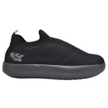 Tênis Ortopédico Flyfeet Nuvem Knit Leve Macio E Confortável - PRETO Tênis Ortopédico Flyfeet Nuvem Knit Leve Macio E Confortável - PRETO