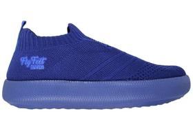 Tenis Ortopédico Ortho Pauher Fly Feet Nuvem Knit Azul