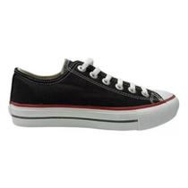 Tenis Otium Star Preto Classic Lona Unissex - Urbano Casual Tenis Otium Star Preto Classic Lona Unissex - Urbano Casual