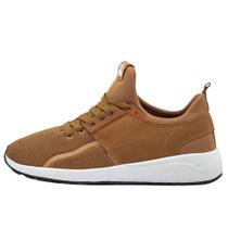 Tênis Overking Sport K24170 Caramelo / Branco
