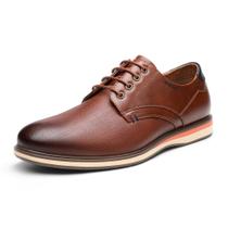 Tênis Oxford Casual Bruno Marc Marrom Tamanho 9 EUA Tênis Oxford Casual Bruno Marc Marrom Tamanho 9 EUA