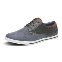 Tênis Oxford Masculino Bruno Marc Cinza Tamanho 8,5 RIVERA-01 Tênis Oxford Masculino Bruno Marc Cinza Tamanho 8,5 RIVERA-01