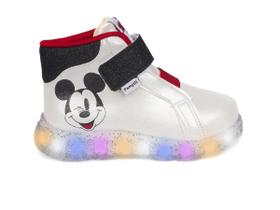 Tênis Pampili 682.028 De Led Mickey Mouse e Minnie Mouse