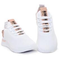 Tênis para Academia Feminino Caminhada Esportivo Branco Olimp Viper Shoes Tênis para Academia Feminino Caminhada Esportivo Branco Olimp Viper Shoes