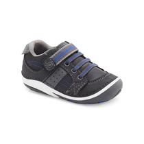 Tênis para bebês e meninos Stride Rite SRT SM Artie cinza para bebês 3 Tênis para bebês e meninos Stride Rite SRT SM Artie cinza para bebês 3