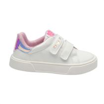 Tênis Para Menina 22 ao 27 tiras autocolantes Duplo Leve Kids Escolar Moderno Confortável Festa Escola Passeio