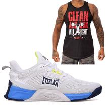 Tenis Para Treinos Cross Academia Everlast + 1 Regata Fit