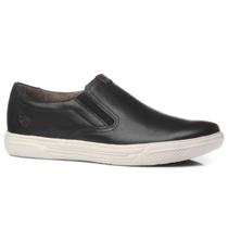 Tênis Pegada Casual Slip On em Couro - Masculino