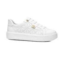 Tênis Pegada Feminino em Couro Branco 211227-0 - 37 Tênis Pegada Feminino em Couro Branco 211227-0 - 37