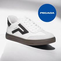 Tênis Pegada Feminino em Couro Branco Tênis Pegada Feminino em Couro Branco