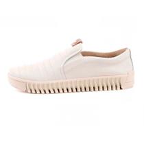 Tenis Pegada Slip On Em Couro - 210503-10