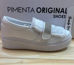 Tênis Pelinho Strass Pimenta Doce Original