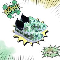 Tênis Personagem Infantil Confortável Anatômico Leve Calce Fácil Macio Masculino