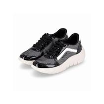 Tenis Piccadilly Casual 936011 Branco/Preto