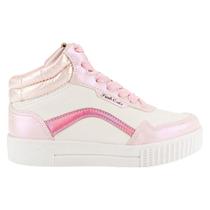 Tênis Pink Cats Cano Médio Juvenil