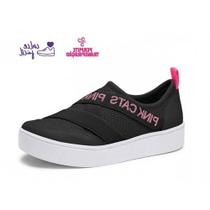 Tenis pink cats infantil fem manila preto v2851-0010 Tenis pink cats infantil fem manila preto v2851-0010