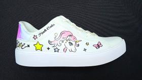 Tênis pink cats unicornio 3340 w9745