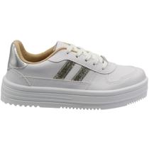 Tênis Plataforma Casual Moleca Napa Floather Feminino Tênis Plataforma Casual Moleca Napa Floather Feminino