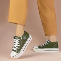 Tenis Plataforma Via Star Shoes ref. 1000 Varias Cores