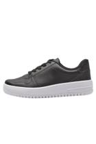 Tênis Platform Vizzano Preto Liso Básico Conforto