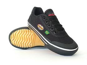 Tênis Plumax Escolar Futsal Infantil Preto