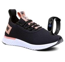 Tênis Polo Ultrabone Feminino Caminhada Academia+Relógio Tênis Polo Ultrabone Feminino Caminhada Academia+Relógio