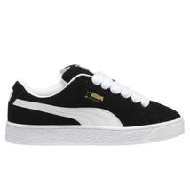 tenis preto e branco xl importado suede em oferta