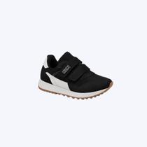 Tênis Preto Walk Mini Infantil Masculino Klin 216133000
