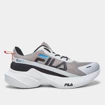 Tenis progress lite amsculino prata/preto/azul