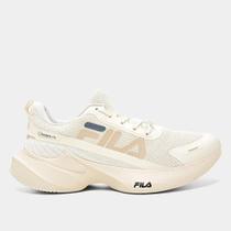 Tenis progress lite feminino - bege/bege/grafite