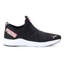 Tenis prown slip-on wns bdp feminino preto/rosa