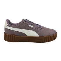 Tênis Puma Carina 3.0 SD BDP suede - Plum/Vapor Gray