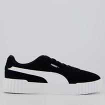 Tênis Puma Carina 3.0 SD Feminino Preto e Branco Tênis Puma Carina 3.0 SD Feminino Preto e Branco