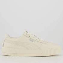 Tênis Puma Carina BDP Feminino Bege Tênis Puma Carina BDP Feminino Bege