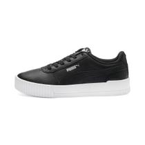 Tênis Puma Carina L BDP Black/White/Silver Tênis Puma Carina L BDP Black/White/Silver