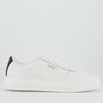 Tênis Puma Carina Logo Power Feminino Branco