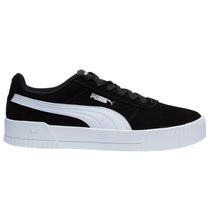 Tênis Puma Carina PS Bdp Juvenil - Preto e Branco