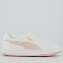 Tênis Puma Caven 2.0 BDP Feminino Branco e Rosê Tênis Puma Caven 2.0 BDP Feminino Branco e Rosê