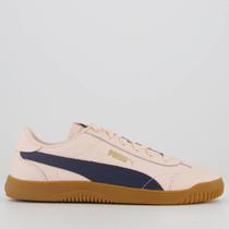 Tênis Puma Club 5V5 Feminino Off White e Azul