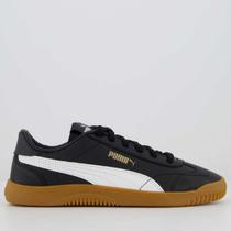 Tênis Puma Club 5V5 Preto e Branco