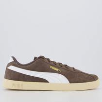 Tênis Puma Club II Marrom e Branco
