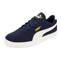 Tênis Puma Club II Navy White Gold