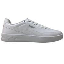 Tênis Puma Court Classic Clean Masculino Original Tênis Puma Court Classic Clean Masculino Original